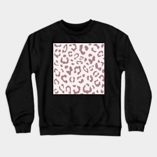 beige cheetah print aesthetic pattern Crewneck Sweatshirt